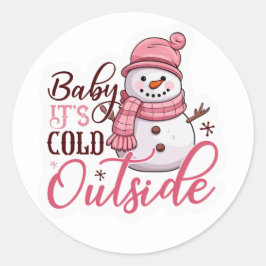 Festkleber Runder Aufkleber