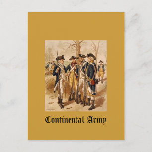 Festlandarmee Postkarte