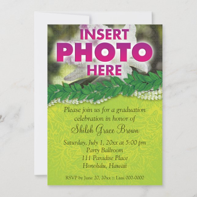 Festlei Einladung (Vorderseite)