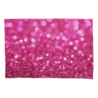 Festlich dunkles Rosa: Elegant Abstrakt. Kissenbezug