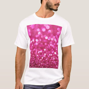 Festlich dunkles Rosa: Elegant Abstrakt. T-Shirt