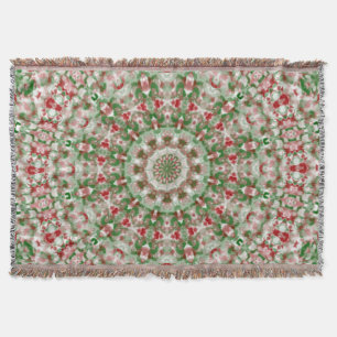 Festlich Funky Boho Hippie Weihnachts Kaleidoskop Decke