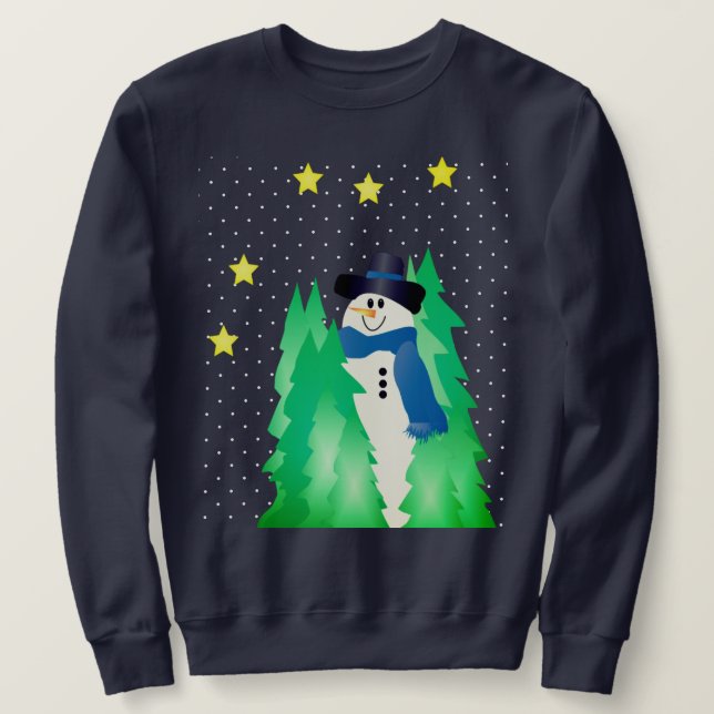 Festlich und Spaß Sweatshirt (Design vorne)