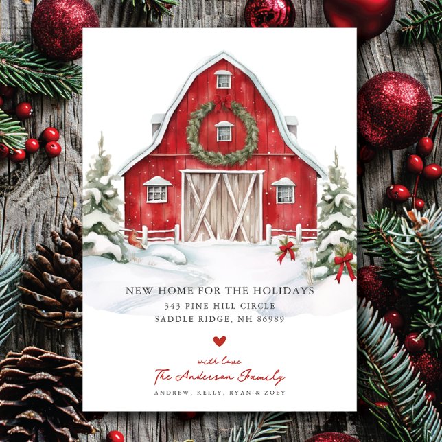 Festliche Barnyard Weihnachtsfeier Ankündigung (Von Creator hochgeladen)