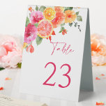 Festliche Blume Blumenzitrus Brautparty Tischaufsteller<br><div class="desc">Stilvoll bearbeitbare,  leicht zu bedienende Hochzeitsfeier Vorlagen,  weitere Gegenstände (Einladungen,  uAwg,  Dankeschön-Karten,  Schreibwaren & Dekor) mit dem gleichen Design sind im Laden erhältlich. Für weitere Anpassungen klicken Sie bitte auf "Diese Vorlage personalisieren",  dann auf "Bearbeiten mit dem Entwurfswerkzeug". Wenn Sie Hilfe oder passende Artikel benötigen,  kontaktieren Sie mich bitte.</div>