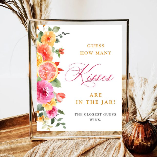 Festliche Blume schätzt wie viele Brautpartys Poster (Von Creator hochgeladen)
