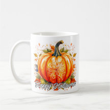 Festliche Dekorative Frohes Halloween Kürbis