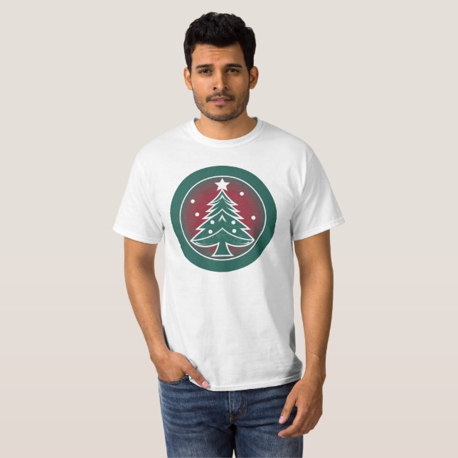 Festliche Feste: Ein Weihnachtsgenuss T-Shirt (Vorne ganz)