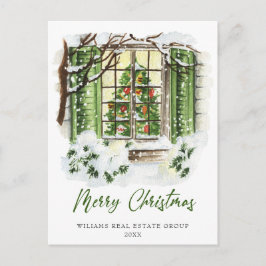 Festliche Festtage Weihnachten Weihnachten Unterne Postkarte