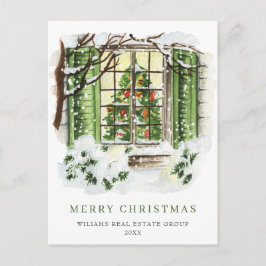 Festliche Festtage Weihnachten Weihnachten Unterne Postkarte