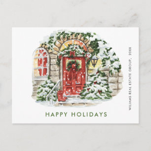Festliche Festtage Weihnachten Weihnachten Unterne Postkarte
