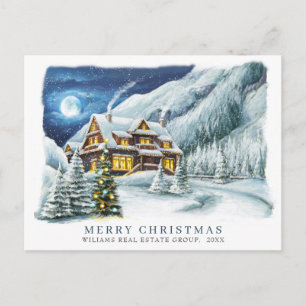 Festliche Festtage Weihnachten Weihnachten Unterne Postkarte
