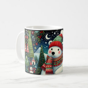 Festliche Folklore Weihnachten Kaffeetasse