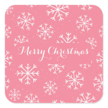 Festliche Frosty Winterland Rosa Weihnachtsdekor