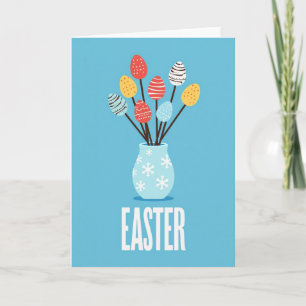 Festliche Frühlingsstrauß-Karte Karte