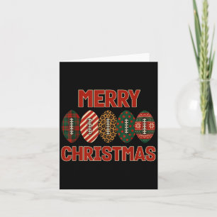 Festliche Fußball Weihnachtsball Sport Weihnachten Karte