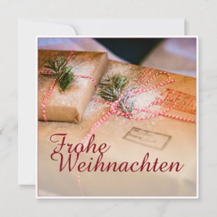Festliche Geschenke als Weihnachtsmotiv