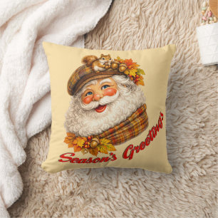 Festliche Grüße - Herbstmann Kissen