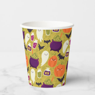 Festliche Halloween-Aufnahmen für Kinder-Party Pappbecher