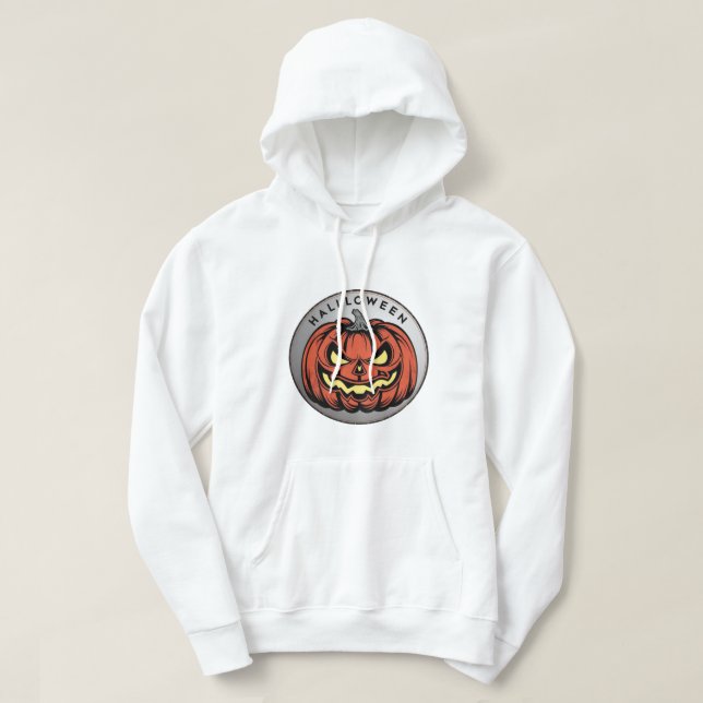 Festliche Halloween-Sweater für gemütliche Feiern Hoodie (Design vorne)