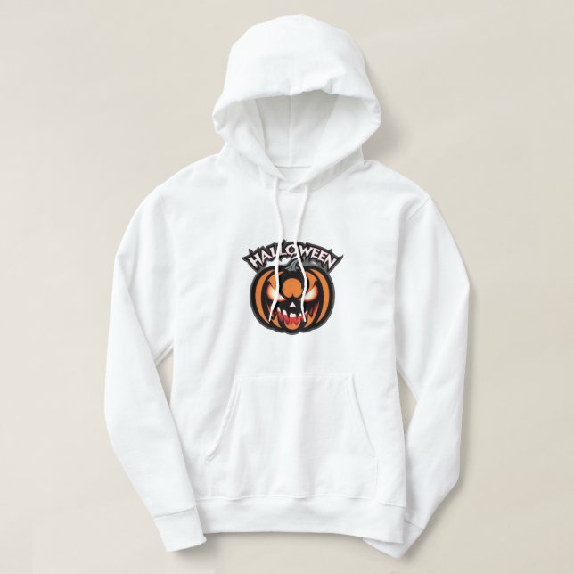 Festliche Halloween-Sweater für gemütliche Feiern Hoodie (Design vorne)