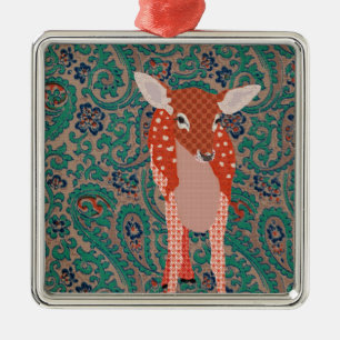 Festliche Kitz-Verzierung Ornament Aus Metall