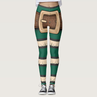 Festliche Leggings der grünen Elf-Kostüme - Urlaub