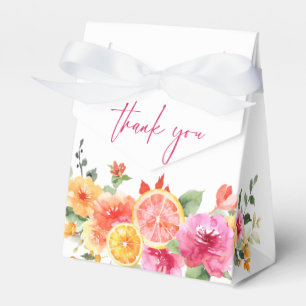 Festliche leuchtende Blumen Scheibe Zitrus Hochzei Geschenkschachtel