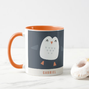 festliche, lustige niedliche Pinguin-personalisier Tasse