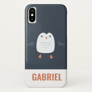 festliche lustige niedliche Pinguine personalisier Case-Mate iPhone Hülle