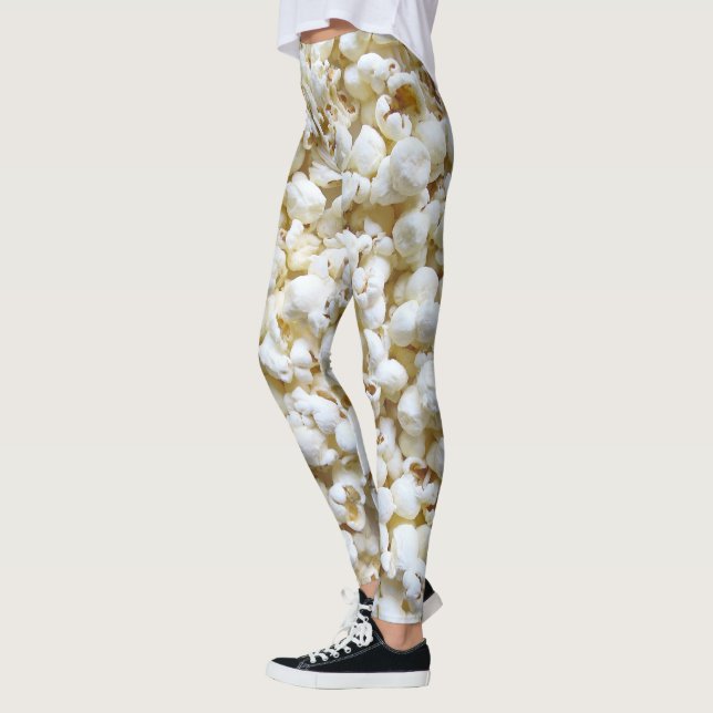 Festliche Popcorn-Dekoration Leggings (Links)
