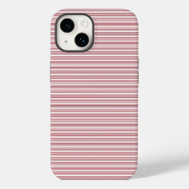 Festliche Red Stripes-Handy-Case Case-Mate iPhone 14 Hülle