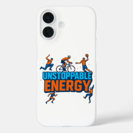 Festliche Sportmotivation - Telefonbuch iPhone 16 Hülle