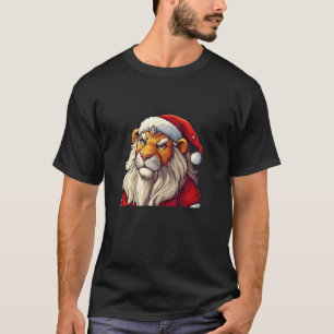 Festliche Stimmung mit einem lustigen Löwen im San T-Shirt