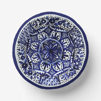 Festliche Talavera Seis Pappteller