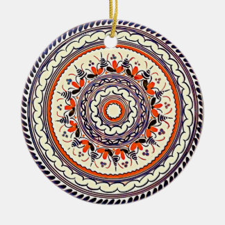 Festliche Talavera Uno Keramikornament