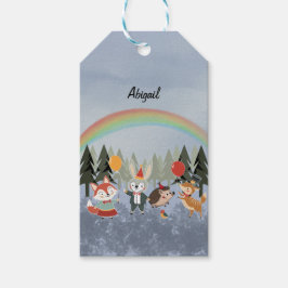 Festliche Tiere Geschenkanhänger