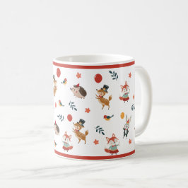 Festliche Tiere Kaffeetasse