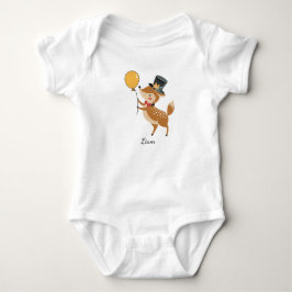 Festliche Tiere - Rehkitz Baby Strampler