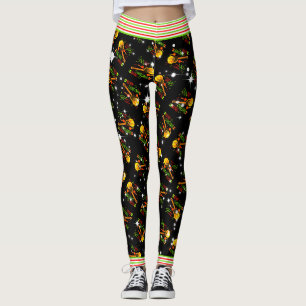 Festliche Trini Weihnachten mit Maracas und Cuatro Leggings