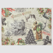 Festliche Vintage Viktorianische Weihnachten