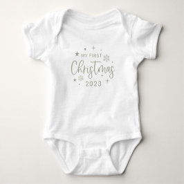 Festliche Weihnachten 2022 Baby Strampler