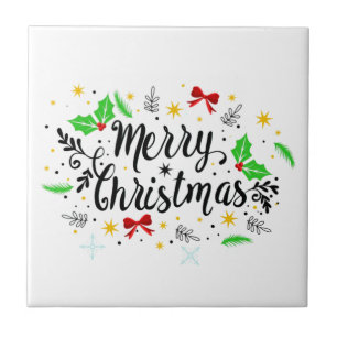 Festliche Weihnachten  Fliese