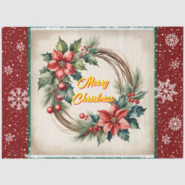 Festliche Weihnachten Schöne Trendy Collection Seidenpapier