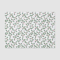 Festliche Weihnachten Wasserfarbe Holly
