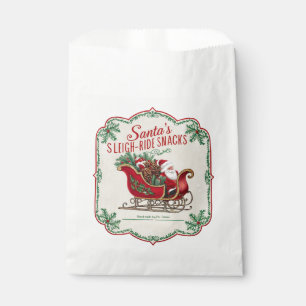 Festliche Weihnachtsfeiertage Geschenktütchen