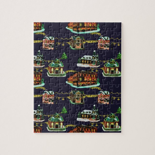 Festliche Weihnachtsfeiertage Stadthaus Baum (Vertikal)