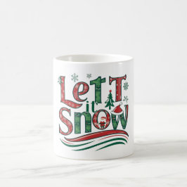 Festliche Weihnachtsfeiertage Tasse für den Feiert