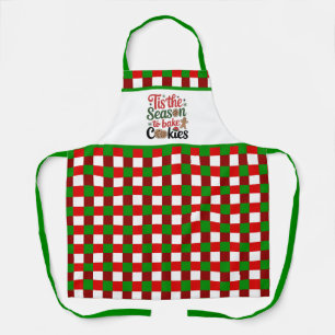 Festliche Weihnachtsgebäck Saison Schürze