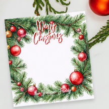 Festliche Weihnachtsgrüße von Pine Garland